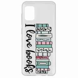 Чехол для Samsung A31 I love books - PrintSalon