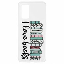 Чехол для Samsung A32 4G I love books - PrintSalon