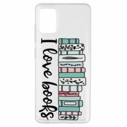 Чехол для Samsung A51 I love books - PrintSalon