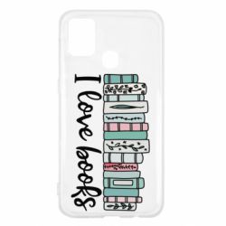 Чехол для Samsung M31 I love books - PrintSalon
