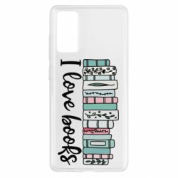 Чехол для Samsung S20 FE I love books - PrintSalon
