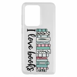 Чехол для Samsung S20 Ultra I love books - PrintSalon