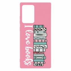 Чехол для Samsung Note 20 Ultra I love books - PrintSalon