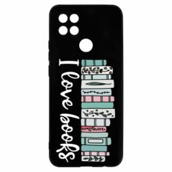Чехол для Oppo A15s/A15 I love books - PrintSalon