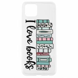 Чехол для Oppo A92s I love books - PrintSalon