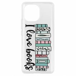 Чехол для Xiaomi Mi11 I love books - PrintSalon