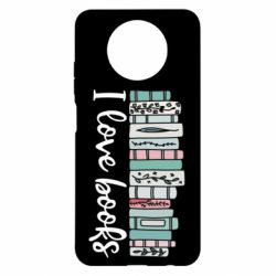 Чехол для Xiaomi Redmi Note 9 5G/Redmi Note 9T I love books - PrintSalon