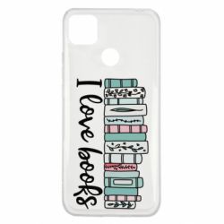 Чехол для Xiaomi Redmi 9c I love books