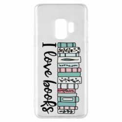 Чехол для Samsung S9 I love books - PrintSalon