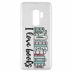 Чехол для Samsung S9+ I love books - PrintSalon