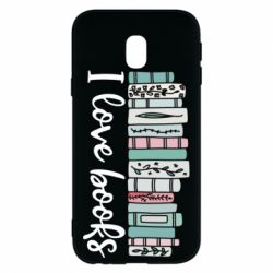Чехол для Samsung J3 2017 I love books - PrintSalon