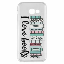 Чехол для Samsung A5 2017 I love books