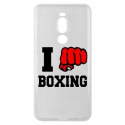 Чехол для Meizu Note 8 I love boxing - PrintSalon