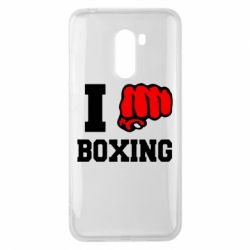 Чехол для Xiaomi Pocophone F1 I love boxing