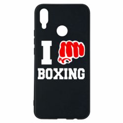 Чехол для Huawei P Smart Plus 2018 I love boxing - PrintSalon