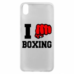 Чехол для Xiaomi Redmi 7A I love boxing - PrintSalon