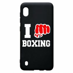 Чехол для Samsung A10 I love boxing - PrintSalon