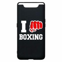 Чехол для Samsung A80 I love boxing - PrintSalon