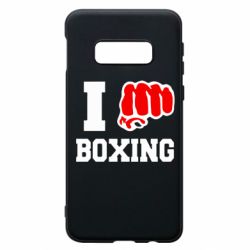 Чехол для Samsung S10e I love boxing - PrintSalon
