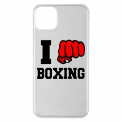 Чехол для iPhone 11 Pro Max I love boxing - PrintSalon