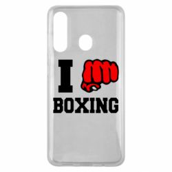 Чехол для Samsung M40 I love boxing - PrintSalon
