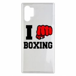 Чехол для Samsung Note 10 Plus I love boxing - PrintSalon