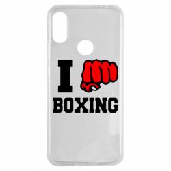 Чехол для Xiaomi Redmi Note 7 I love boxing - PrintSalon
