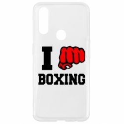 Чехол для Oppo A31 I love boxing - PrintSalon