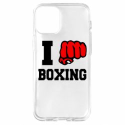 Чехол для iPhone 12 mini I love boxing