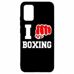 Чехол для Samsung A02s/M02s I love boxing - PrintSalon