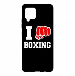 Чехол для Samsung A42 5G I love boxing - PrintSalon