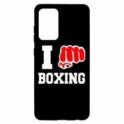 Чехол для Samsung A52 5G I love boxing - PrintSalon