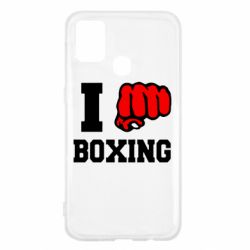 Чехол для Samsung M31 I love boxing - PrintSalon