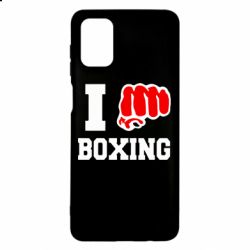 Чехол для Samsung M51 I love boxing - PrintSalon