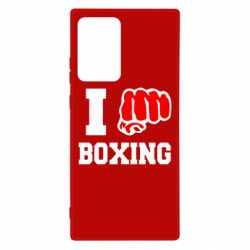 Чехол для Samsung Note 20 Ultra I love boxing - PrintSalon