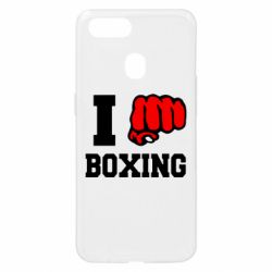Чехол для Oppo A5s/A12 I love boxing - PrintSalon