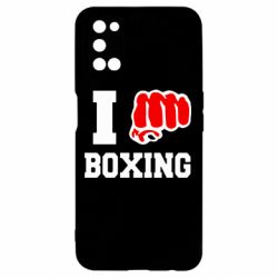 Чехол для Oppo A52/A72/A92 I love boxing - PrintSalon