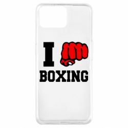 Чехол для Oppo A73 I love boxing - PrintSalon