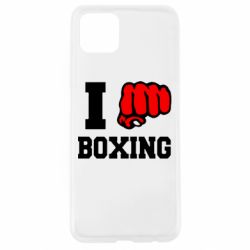 Чехол для Oppo A92s I love boxing - PrintSalon