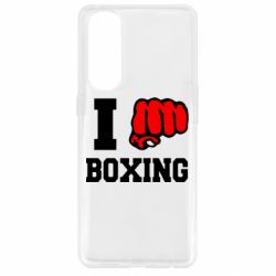 Чехол для Oppo Reno 4 Pro I love boxing - PrintSalon