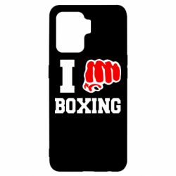 Чехол для Oppo Reno 5 Lite I love boxing - PrintSalon