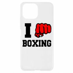 Чехол для Xiaomi Mi11 Lite I love boxing - PrintSalon