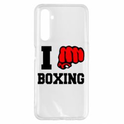 Чехол для Realme 6 Pro I love boxing - PrintSalon