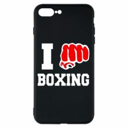 Чехол для iPhone 7 Plus I love boxing - PrintSalon