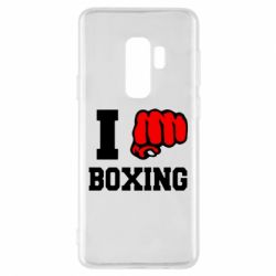Чехол для Samsung S9+ I love boxing - PrintSalon