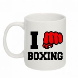 Чашка 320ml I love boxing - PrintSalon