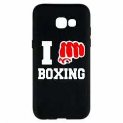 Чехол для Samsung A5 2017 I love boxing - PrintSalon