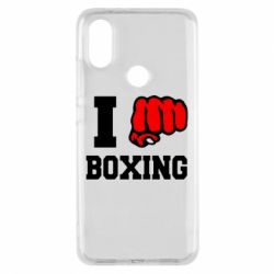 Чехол для Xiaomi Mi A2 I love boxing - PrintSalon