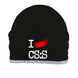 Шапка I love CS Source - PrintSalon