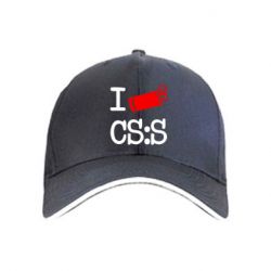 Кепка I love CS Source - PrintSalon